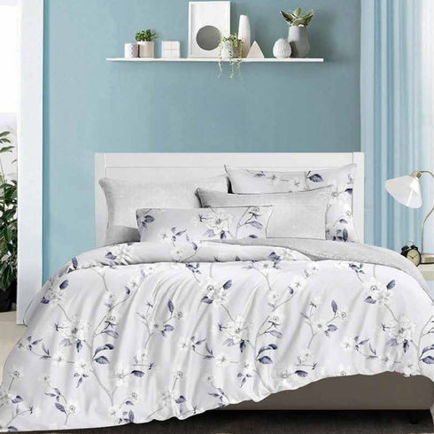 Florida Vistara (Bedding) AC Comforter Set with King Size Bedsheet & Coordinated Pillow Covers